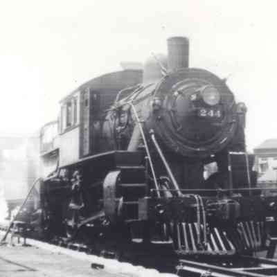Erie #244 Under Repair in Middletown, CT