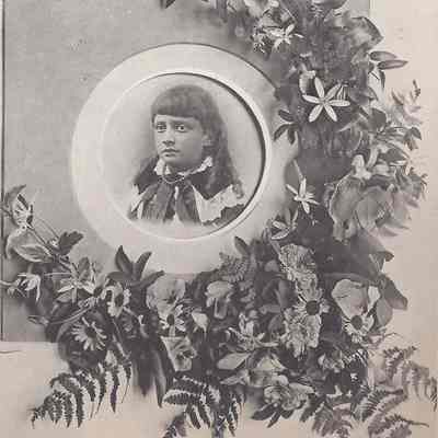 Partial photograph composite Adele Miller (Colonel's grandchild)