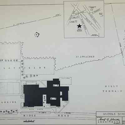 Ramapo Ridge Middle School Plans 1971