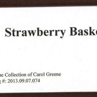 Strawberry Basket Caption