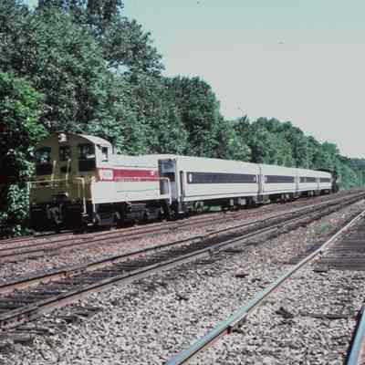 Conrail #9023 with Passenger Cars