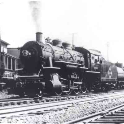 Erie #1756 at Middletown Yard