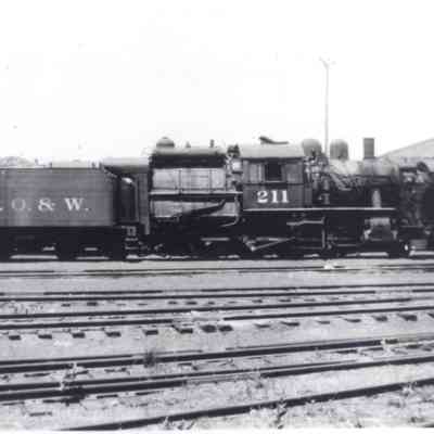 New York, Ontario and Western #211 Camelback at Yards, Middletown, CT