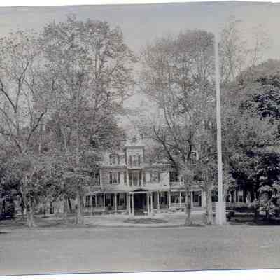 Darlington Mansion with Flag Pole