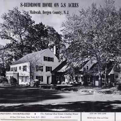 Sales Brochure for 66 Thunderhead Place in Mahwah, NJ