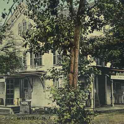 Mahwah General Store Post Card
