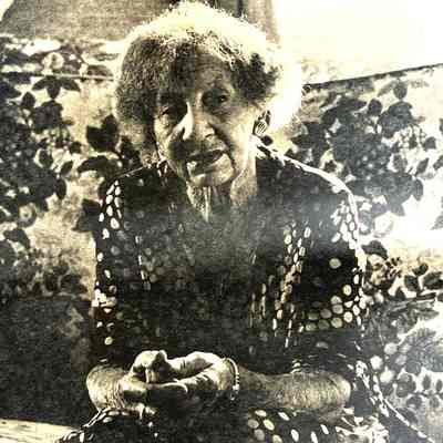 Elderly Ramapough Indian Woman