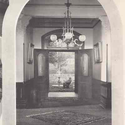 Partial photograph composite Hall and Door Mother's Uncle Billy