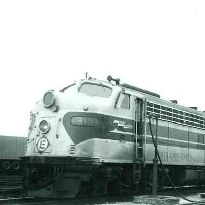 Erie Lackawanna #818 in yard