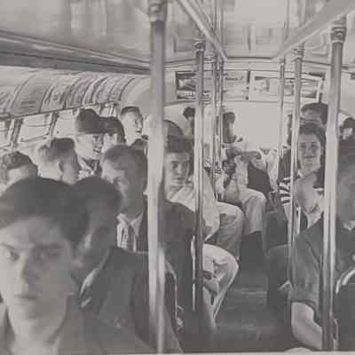 Philmont boys on a bus