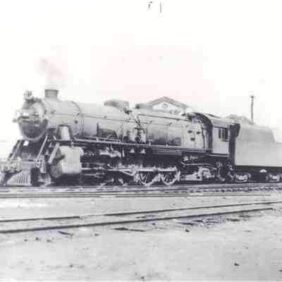 Engine #404 Parked at Middletown, CT