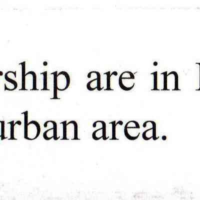 Places of Worship Caption