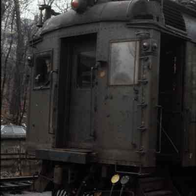 Delaware Lackawanna #3505 Electric Train at Dover, NJ