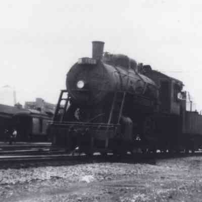 Engine #7516 at Bonaventure Station