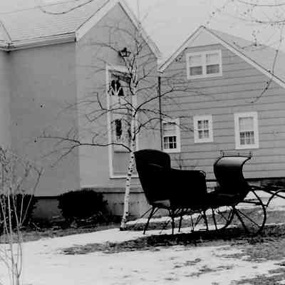 Unidentified House with Sleigh