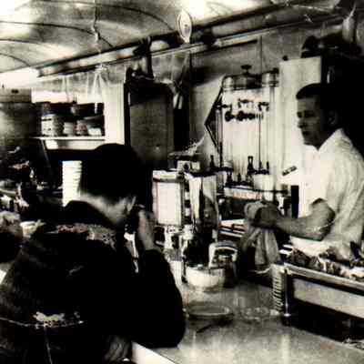 Counter at Pal's Diner