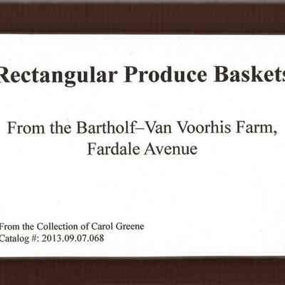 Rectangular Produce Baskets Caption
