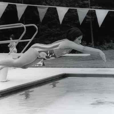 Victoria Burgess at Mahwah Pool