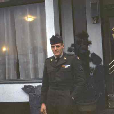 Donald Stricker, Korea In Dress Uniform