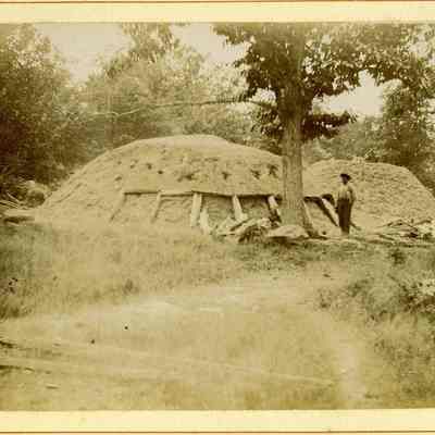 Charcoal Pile on the Havemeyer property