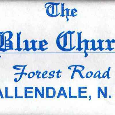 The Blue Churn Caption