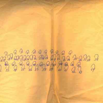Numbered Legend for Old Timer's Picnic at American Brake Shoe: Origformat: Other