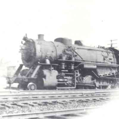 Erie #304 Crossing Tracks at Goshen, NY