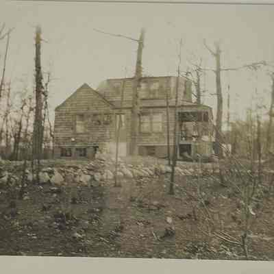 The back of the Heidgerd Home in the 1920s