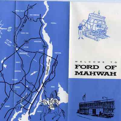 Ford of Mahwah Brochure on Route 17 in Mahwah, NJ