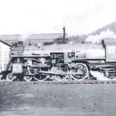 Erie #2503 Leaving Hillburn, NY