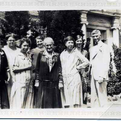 Annie Winterwith group at Northfield