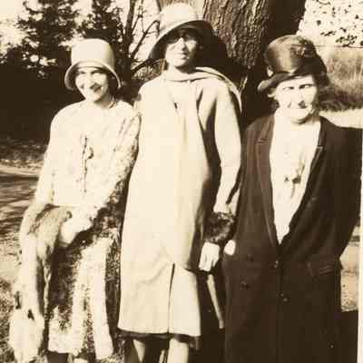 Alta Marie Young and Anna Jane Bodine Young