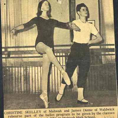 Christine Skelley at the Darlington School of Ballet, 1961-62 Season