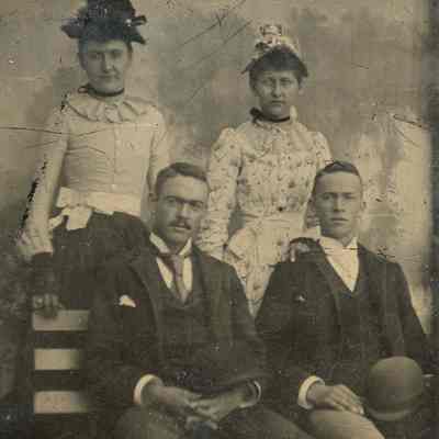 Anna Jane Bodine Young (top left)
