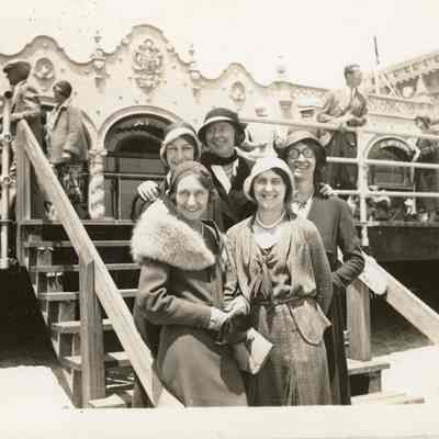 Alta Young with friends