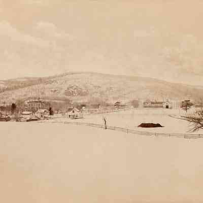 Havemeyer Estate Pictures in Snow