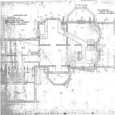 Architectural Plan for Mayer-Birch Mansion