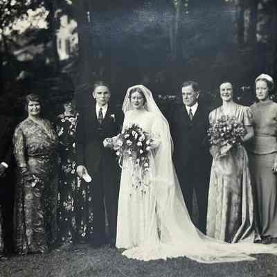 The Wedding Party of Jacob & Rosamonde Edwards