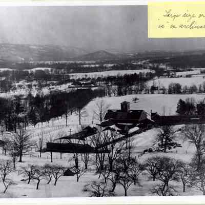 Valley Farm aerial view