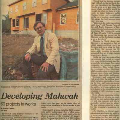 Developing Mahwah Clipping