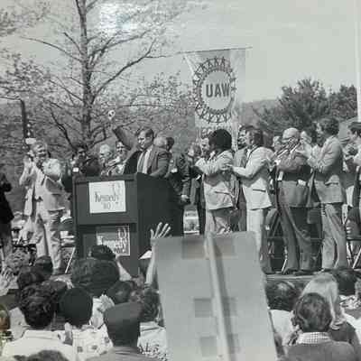 U.A.W. Kennedy Rally at Ford