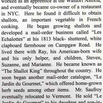 Raymond Saufroy Caption