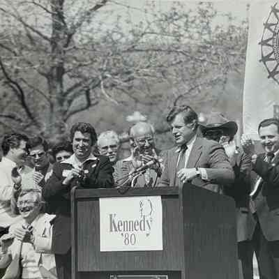 Ted Kennedy speaking