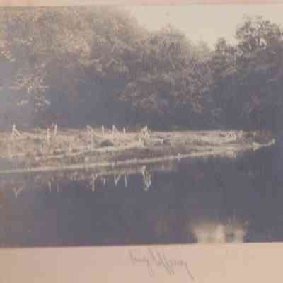 Perry Tiffany on the Ramapo River