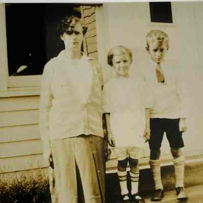 Mildred Peterson and Virginia and Francis Furman