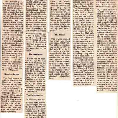 H&S News: "Meet Us In Mahwah" from October 24, 1990