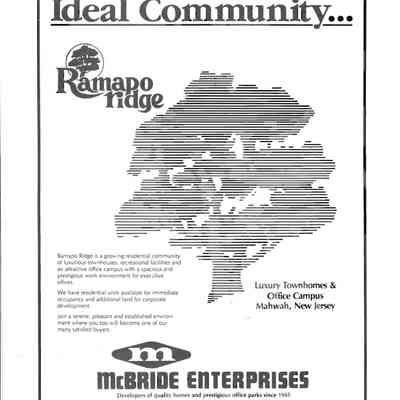 1984 Mahwah, New Jersey Booklet by the Mahwah Chamber of Commerce (Page 2)