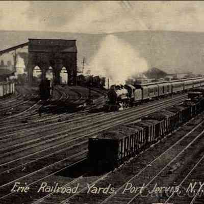 Erie Railroad Port Jervis, NY Yard