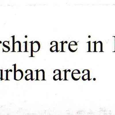 Places of Worship Caption