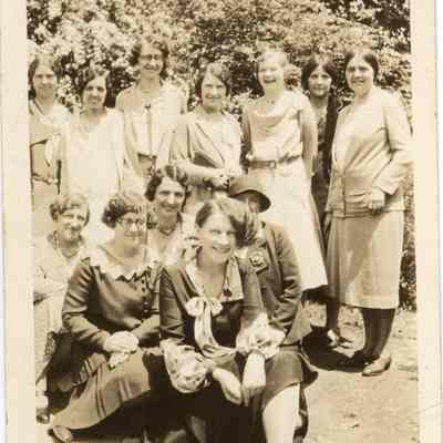 Alta Young with friends